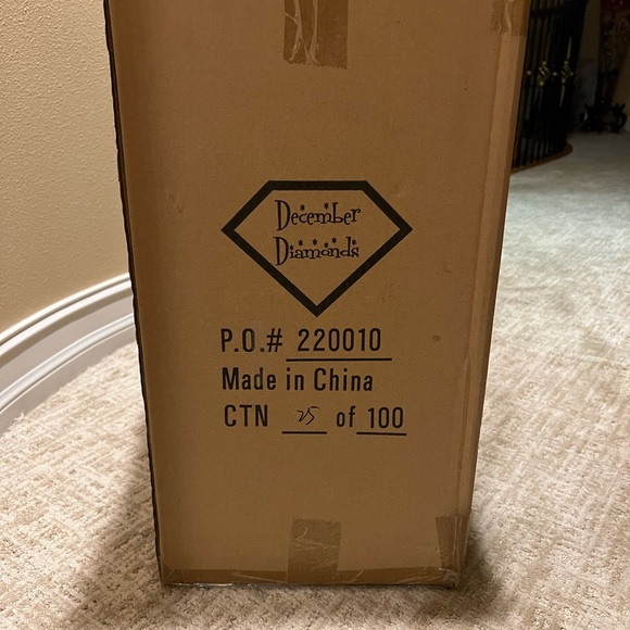 December Diamonds 20 inch Confections Pink Cake w/Macarons on Gold Pedestal - Picture 6 of 8